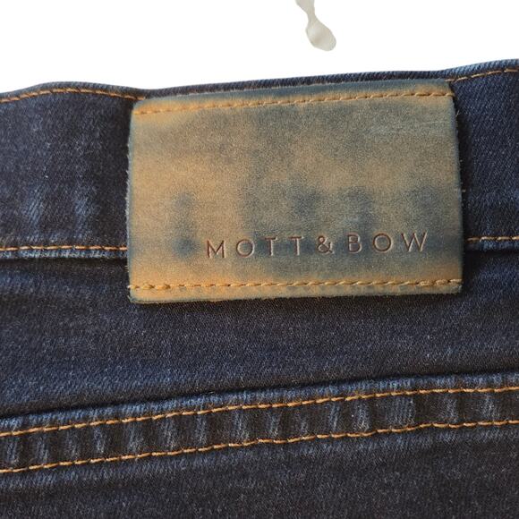 Mott & Bow Dark Wash Straight Leg Jeans Men's sz 32x32 - Picture 8 of 11